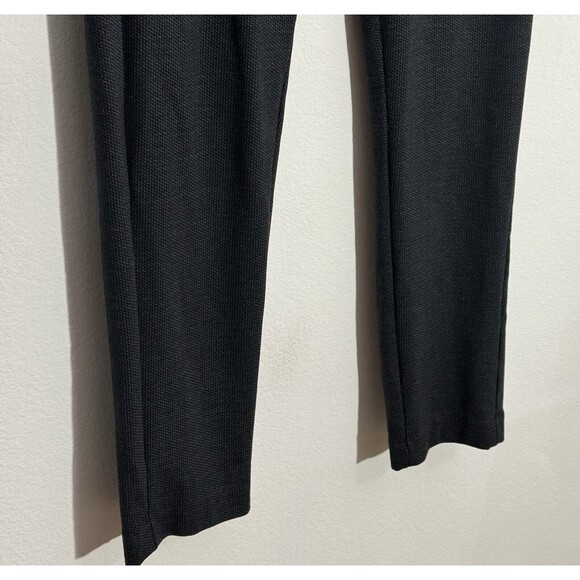 Jones New York Signature Pull On Slim Pants Black Stretch Knit - Picture 6 of 12